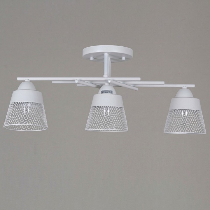 Люстра на штанге  61660-0.3-03 WH