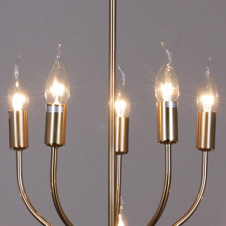 Люстра на штанге Reluce 74001 10хE14 74001-0.4-5+5