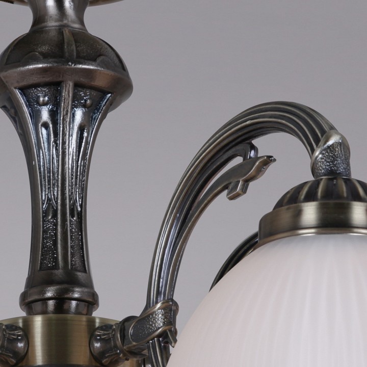 Люстра на штанге De Markt Бремен 5x40 Вт E14 74428-0.3-05