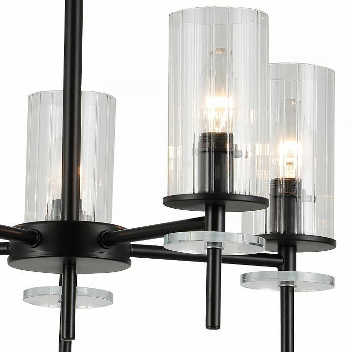 Люстра на штанге De Markt Сити 5x40 Вт E14 74590-0.3-05