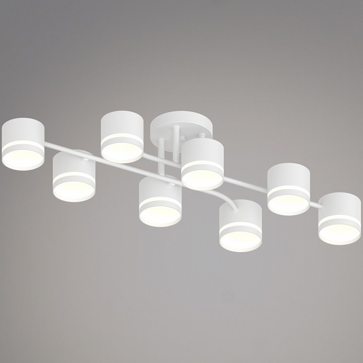 Люстра на штанге De Markt Сити 8xGX53 белый 77730-0.3-08 GX53 WT