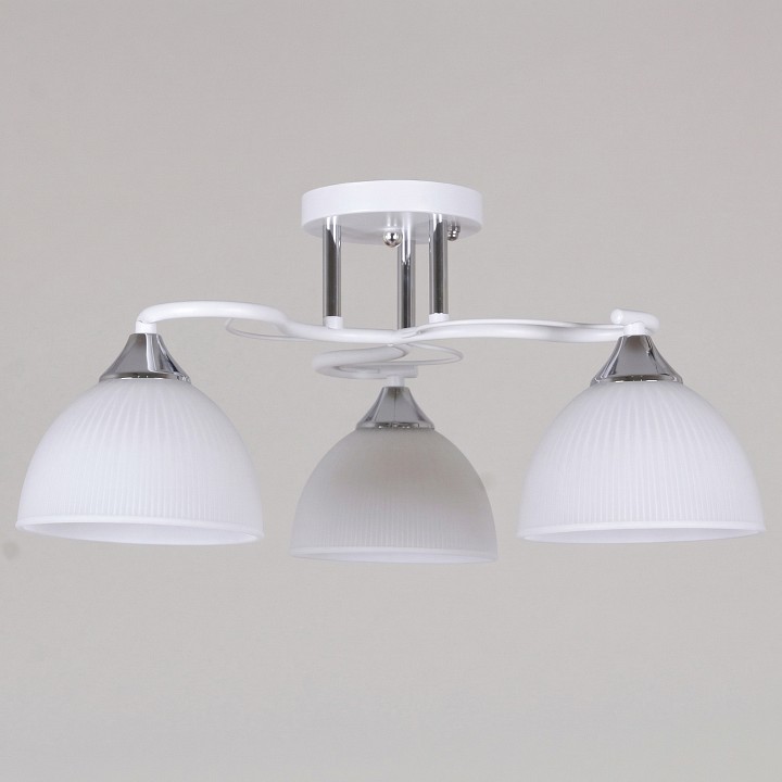 Люстра на штанге  85460-0.3-03 WH+CR