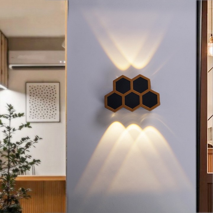 Накладной светильник 86222-9.2-005U LED5*1W BK+GD