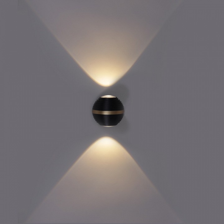 Накладной светильник 86828-9.2-002TLF LED2*3W BK