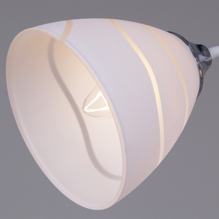 Светильник на штанге  89360-0.3-02 WH+CR