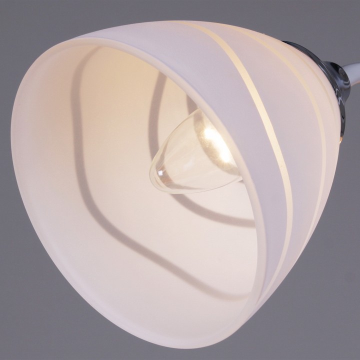 Люстра на штанге  89360-0.3-03 WH+CR