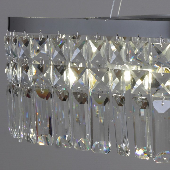 Подвесная люстра Reluce 8 ламп 90320-0.4-08 CR