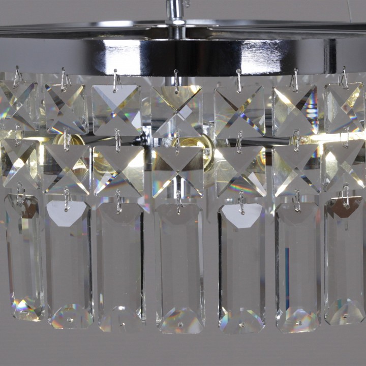 Подвесная люстра Reluce 8 ламп 90320-0.4-08 CR