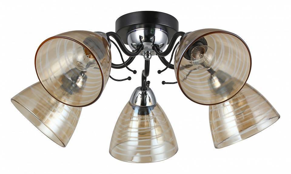 Потолочная люстра Rivoli Friederike 5хE27 40 Вт Б0050317