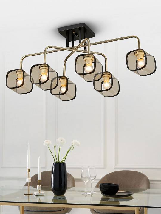 Потолочная люстра Rivoli Maribel 6хE27 40 Вт Б0052682