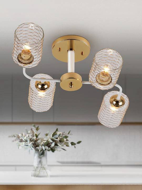 Люстра на штанге Rivoli Tristessa 3xE14 40 Вт Б0054891