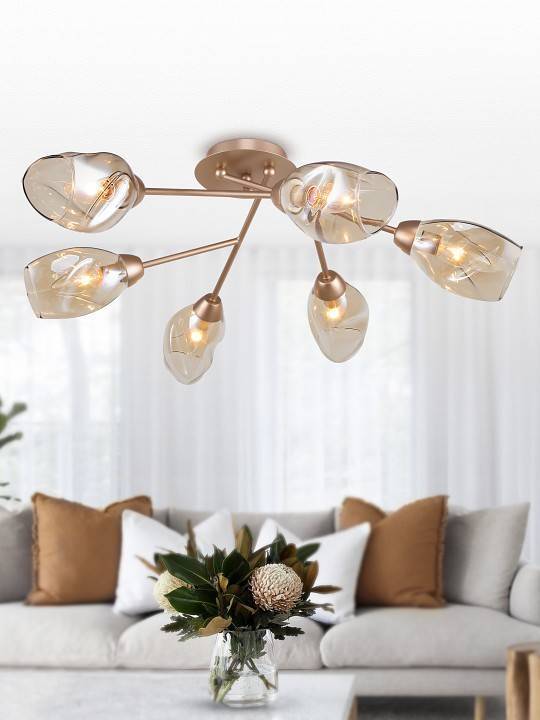 Потолочная люстра Rivoli Carrie 3хE27 Б0055454