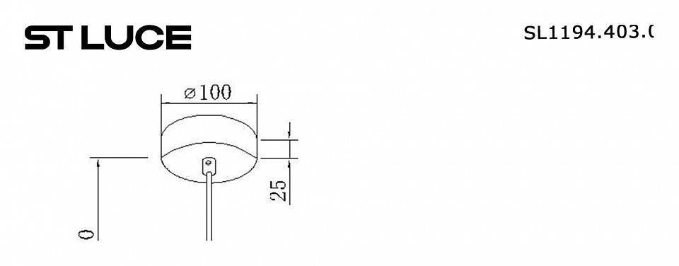 Подвесной светильник ST-Luce Earthy SL1194.403.01