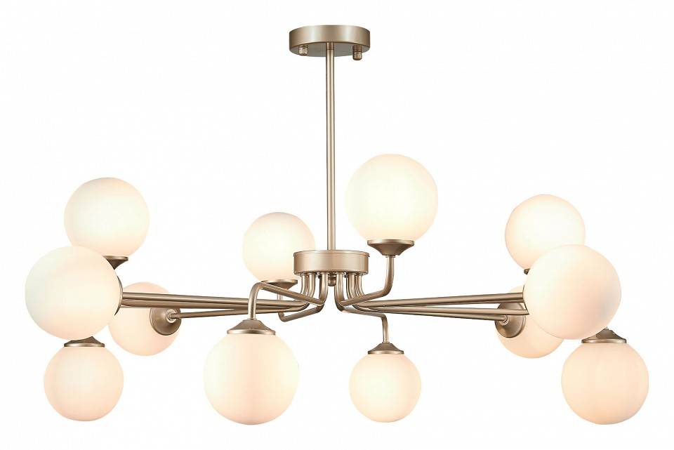 Люстра на штанге ST-Luce Redjino 12 ламп SLE106203-12