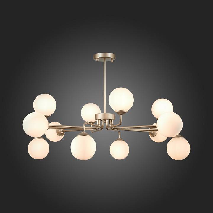 Люстра на штанге ST-Luce Redjino 12 ламп SLE106203-12