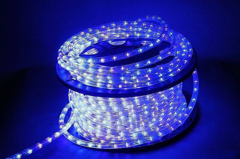 Шнур световой Sneha 11-2W-100M-220V-LED-U CUT 1M BL