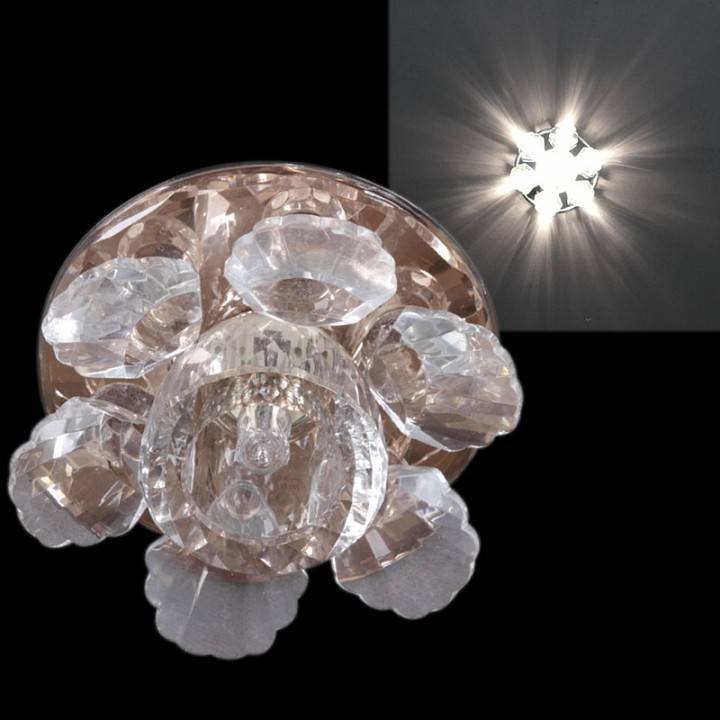 Встраиваемый светильник Sneha 2022/B G9 CR+TEA