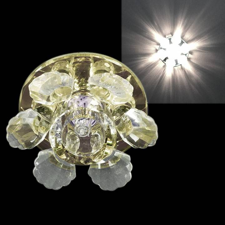 Встраиваемый светильник Sneha  2022/B G9 CR+YL