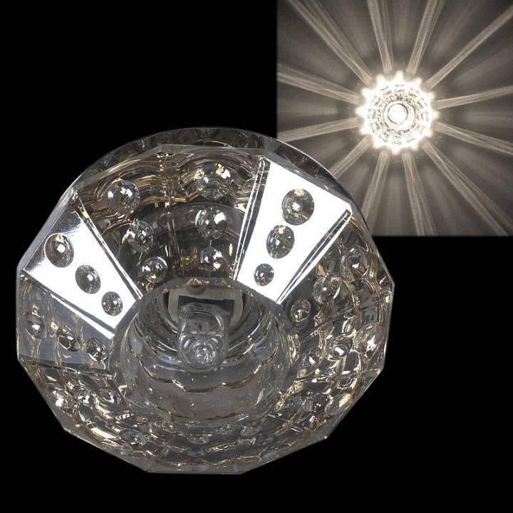 Встраиваемый светильник Sneha  7192/H G9 CR+YL