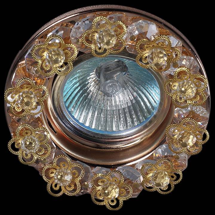 Встраиваемый светильник Sneha 791/CT MR16 GD/CL