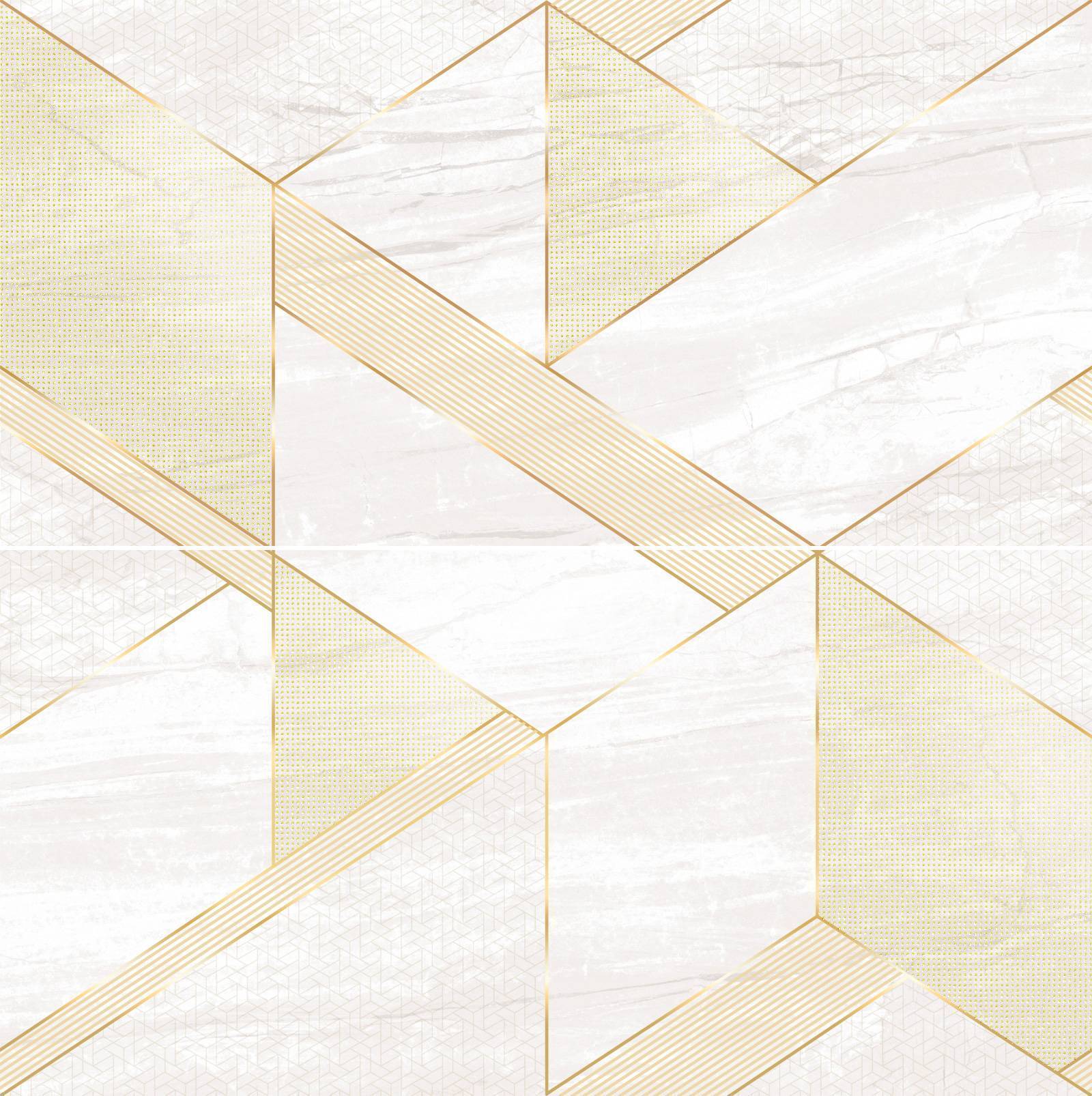 Панно ALMA CERAMICA Interni Gold S/2 500х500х9 мм SW9INR01