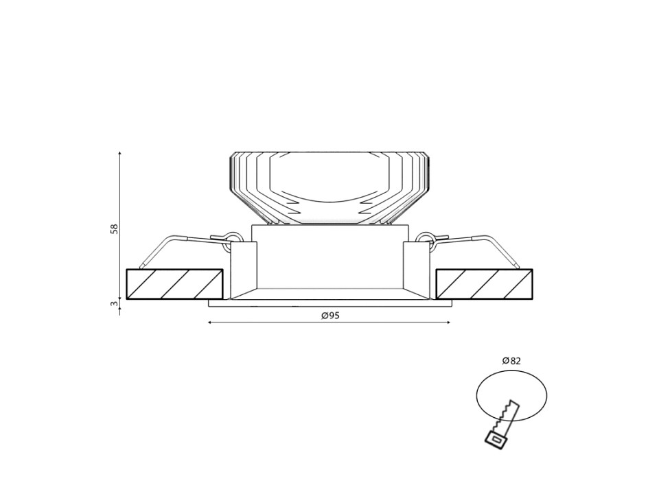 Корпус на 1 пост SWG PRO COMBO COMBO-43-WH