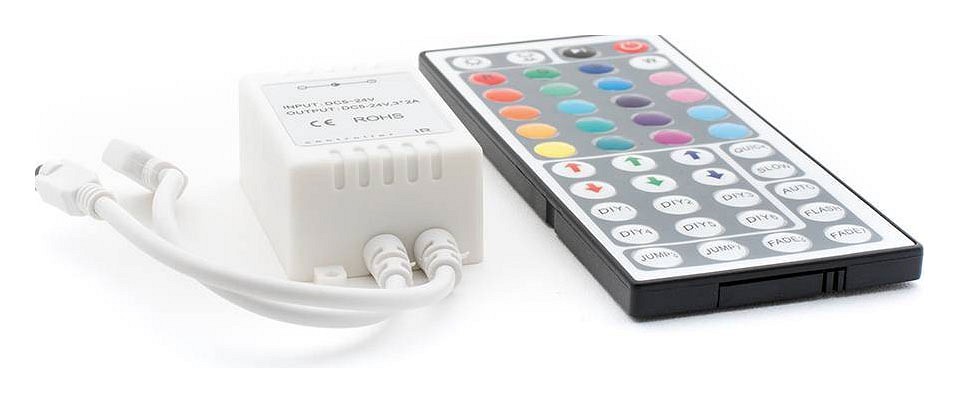 Контроллер RGB с пультом ДУ SWG IR-RGB-44-6A