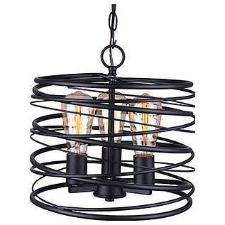 Подвесной светильник TopLight Carol TL1187H-03BK