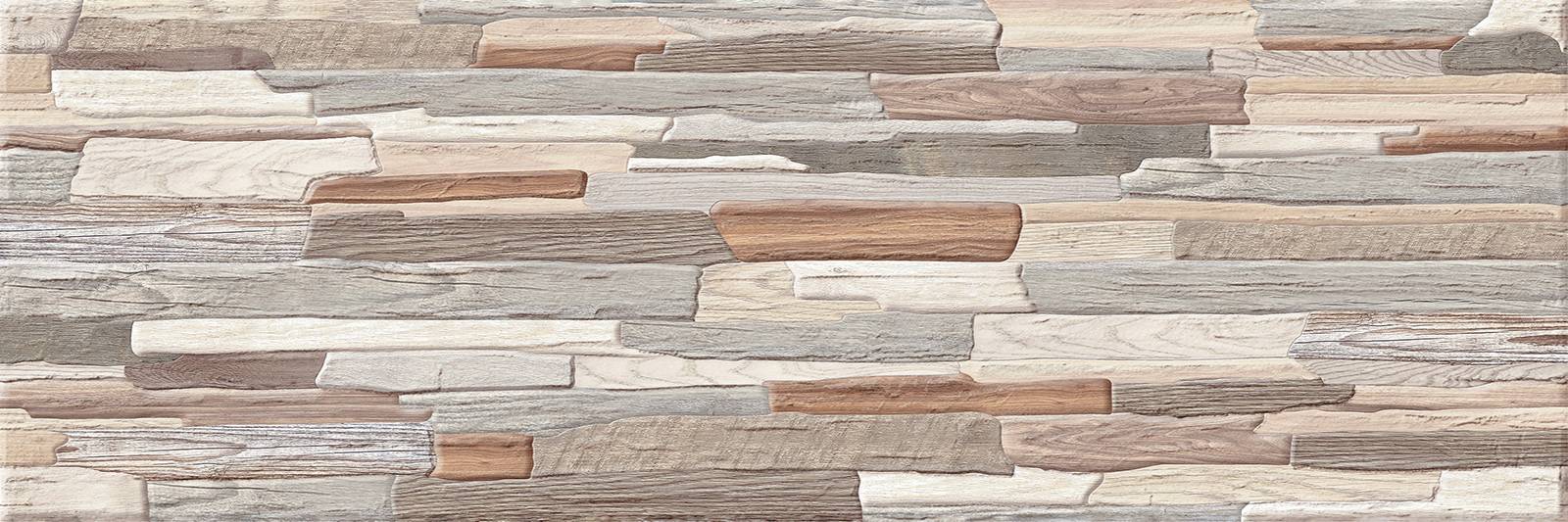 Плитка настенная Alma Ceramica Arteo рельефная 200х600х7,5 мм TWA11ART024