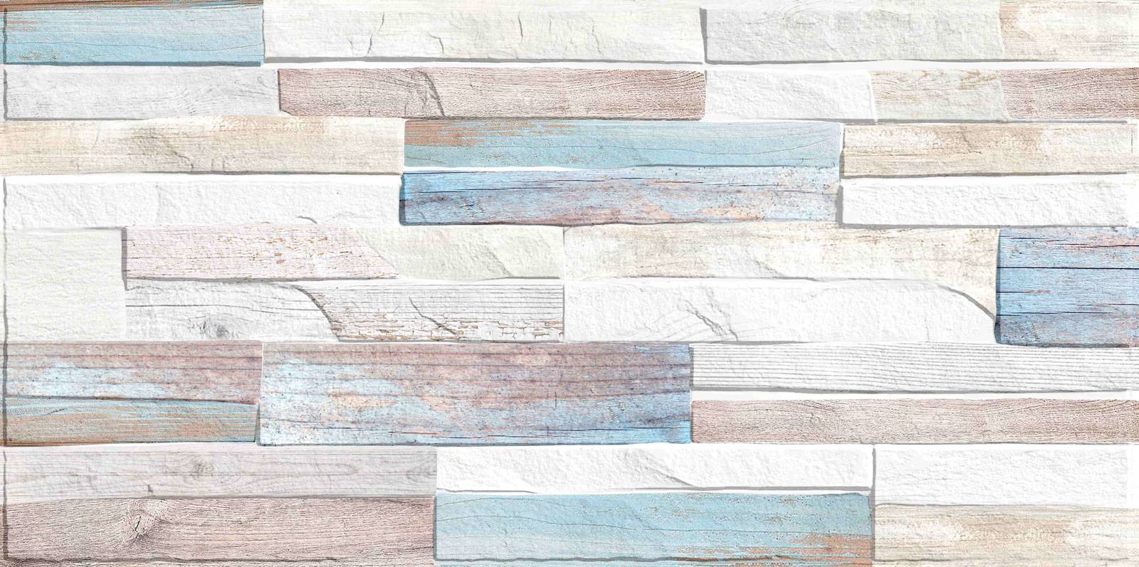 Плитка настенная Alma Ceramica Mattone рельефная 249х500х8.5 мм TWU09MTN604