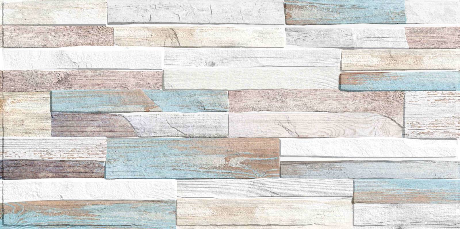 Плитка настенная Alma Ceramica Mattone рельефная 249х500х8.5 мм TWU09MTN604