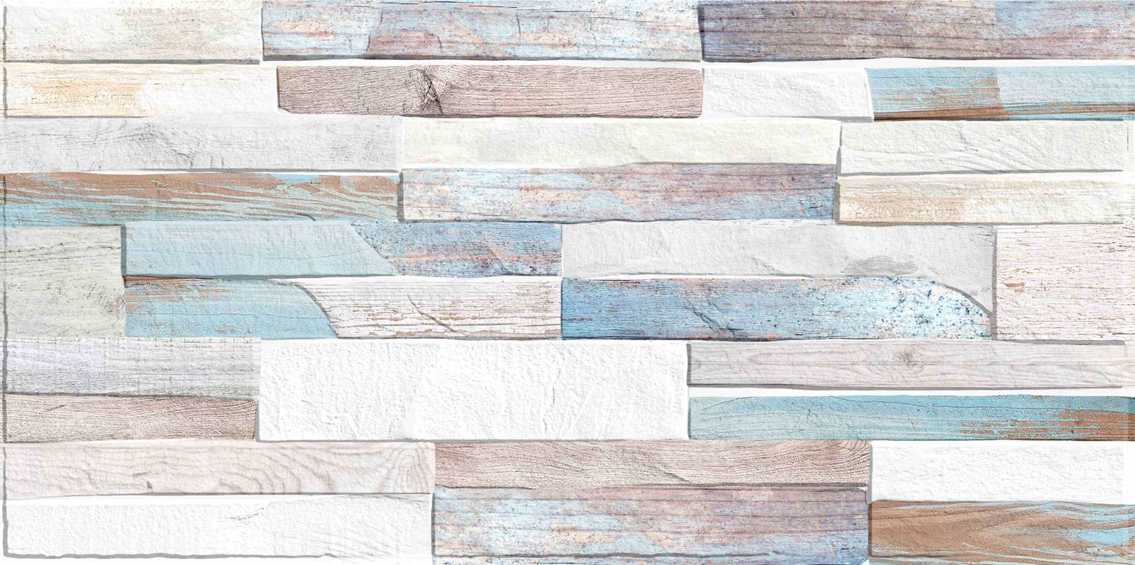 Плитка настенная Alma Ceramica Mattone рельефная 249х500х8.5 мм TWU09MTN604