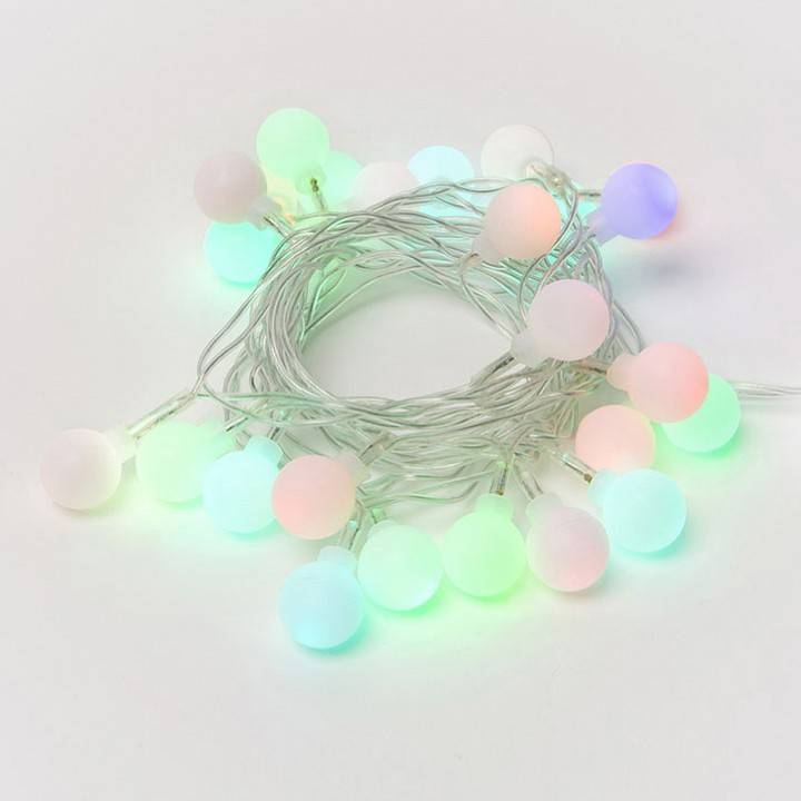 Гирлянда с насадками Uniel Радуга 10 LED 2 м ULD-9580