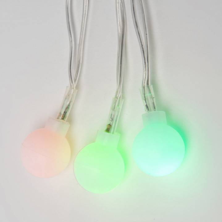 Гирлянда с насадками Uniel Радуга 10 LED 2 м ULD-9580