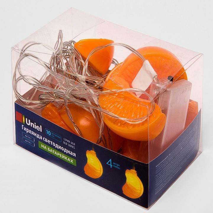 Гирлянда с насадками Uniel ULD-S0400 Шарики 40 LED 4 м UL-00003393