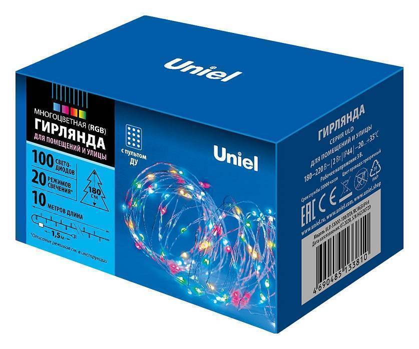 Гирлянда Нить Uniel ULD-S1000 UL-00007180