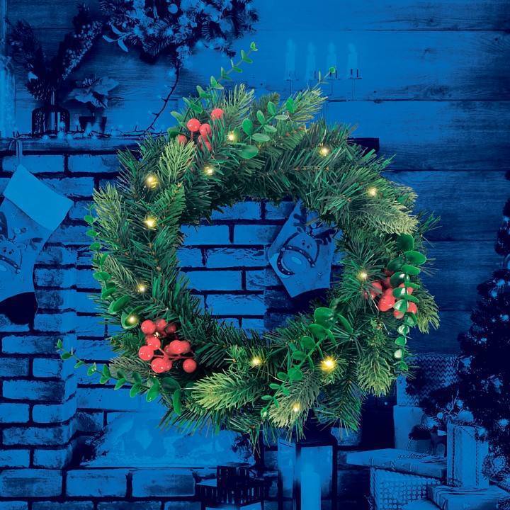 Венок хвойный Uniel Венок UL-00011297