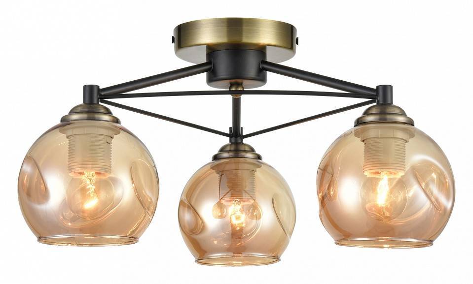 Потолочная люстра Velante 769 3 лампы E14 769-527-03