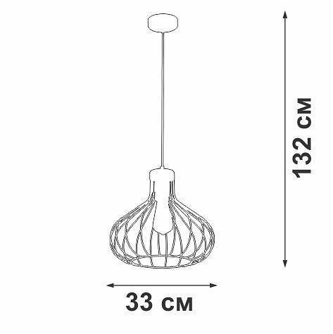 Подвесной светильник Vitaluce V2851 V2851-1/1S