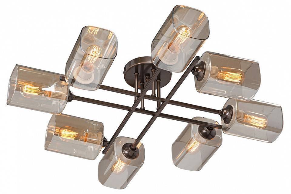 Потолочная люстра Vitaluce 8 ламп E14 V4831-7/8PL