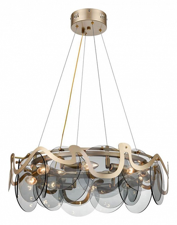 Подвесной светильник Vele Luce Melodia 8 ламп VL3294P08