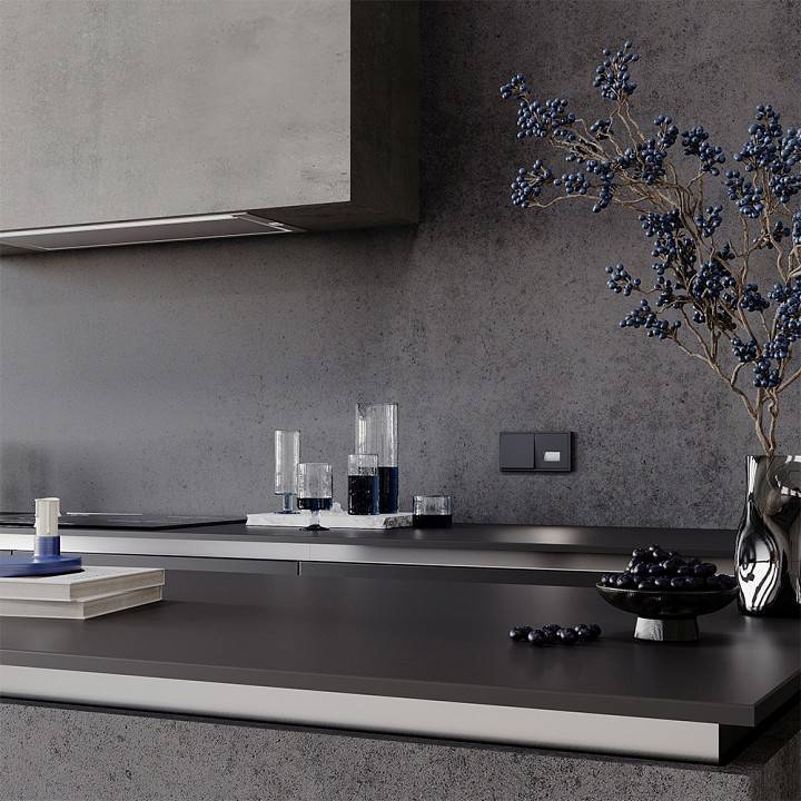 Выключатель одноклавишный без рамки Voltum S70 VLS010107