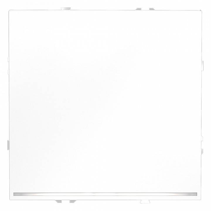 Выключатель проходной одноклавишный с подсветкой без рамки Voltum S70 VLS010402