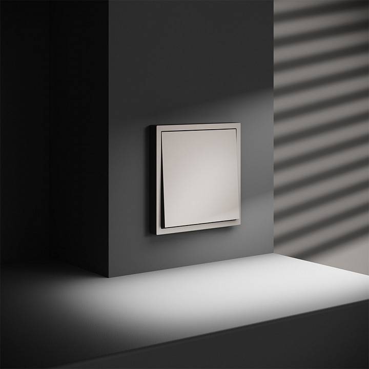 Выключатель одноклавишный без рамки Voltum S70 VLS010603