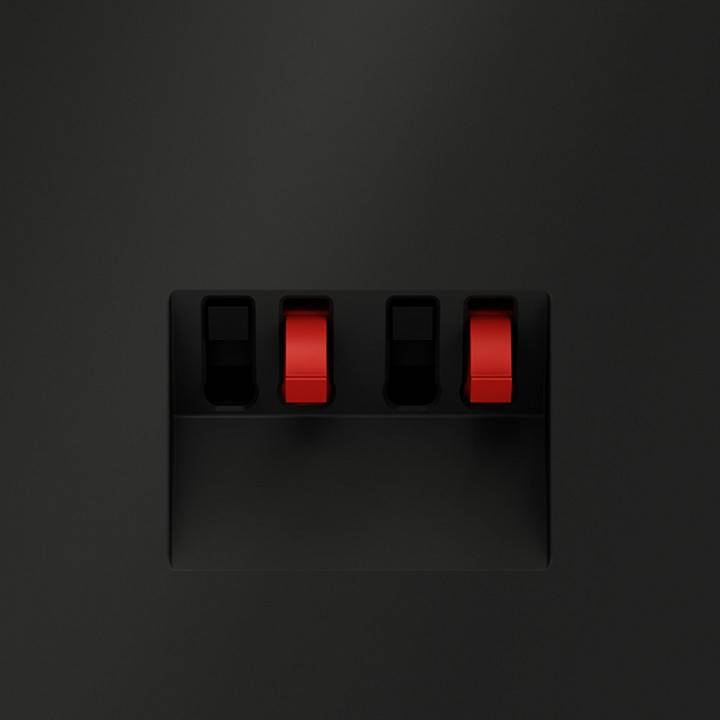 Розетка акустическая без рамки Voltum S70 VLS060308