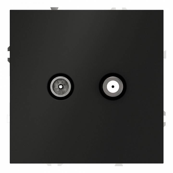 ТВ-розетка и SAT-розетка оконечная без рамки Voltum S70 VLS060408