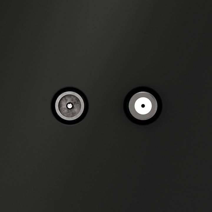 ТВ-розетка и SAT-розетка оконечная без рамки Voltum S70 VLS060408