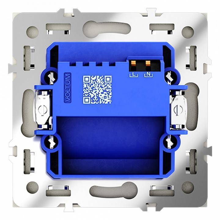 Заглушка для поста с подсветкой, без рамки Voltum S70 VLS070705
