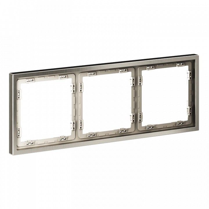 Рамка на 3 поста Voltum S70 METAL VLSM120311
