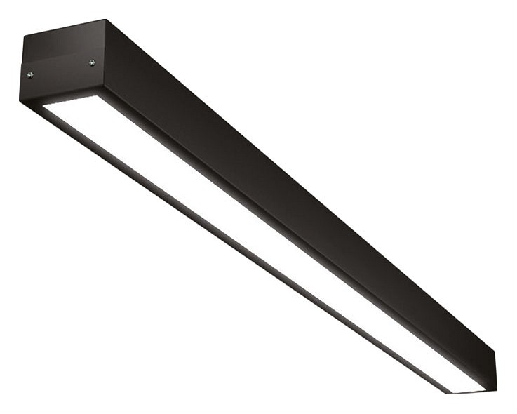 Светильник светодиодный накладной Wolta Std 36 Вт 4000 К черный ДСО12-36-101-4К-Ч